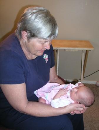 Avonleigh with Great Aunt Heidi