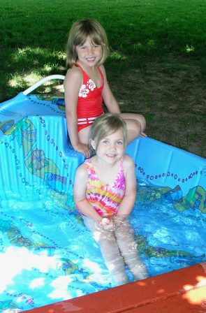 Mermaids in the pool
