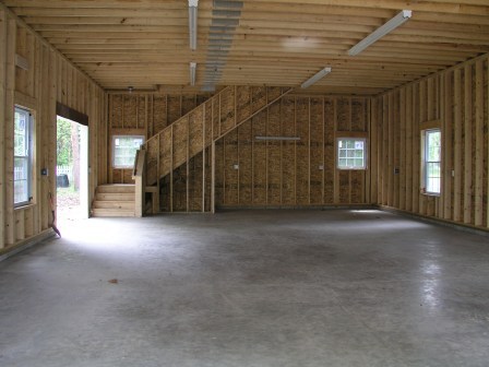 before the overhead doors