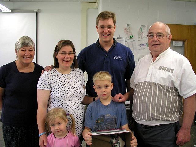 Proud family of Marble Roller Coaster engineer