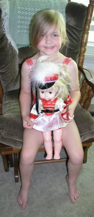 Great&nbsp; Aunt Susie sends Susie Sunshine a majorette outfit