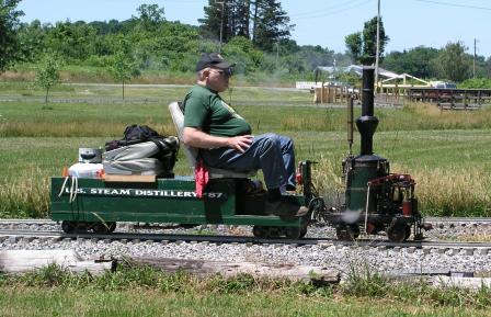 One of the many steam engines