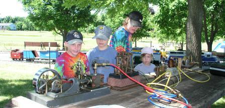 Checking out the motors
