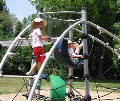 More fun on the new playground