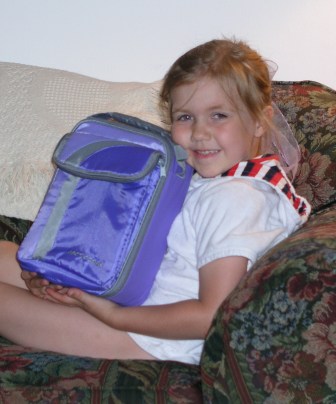 A new PURPLE lunchbox for Kindergarten!