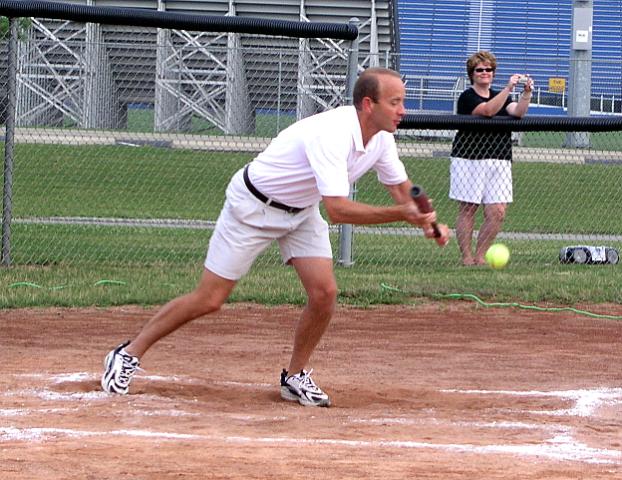 Uncle Jay at bat