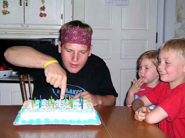 Cousin Peter turns 17