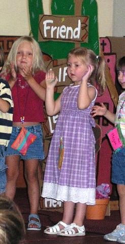 Bethan at VBS