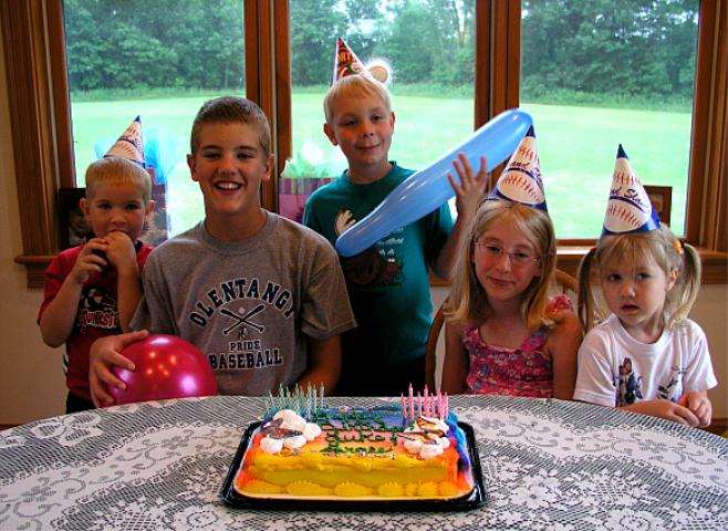 Celebrating summer birthdays