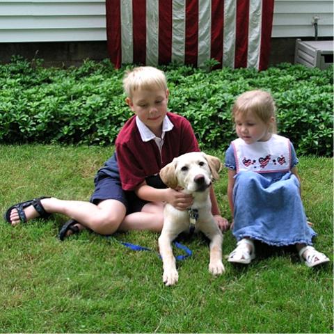more kids and pup