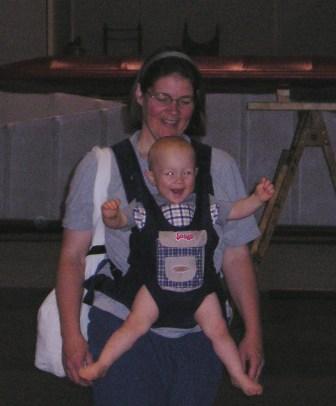 Thomas LOVES being forward in the front pack