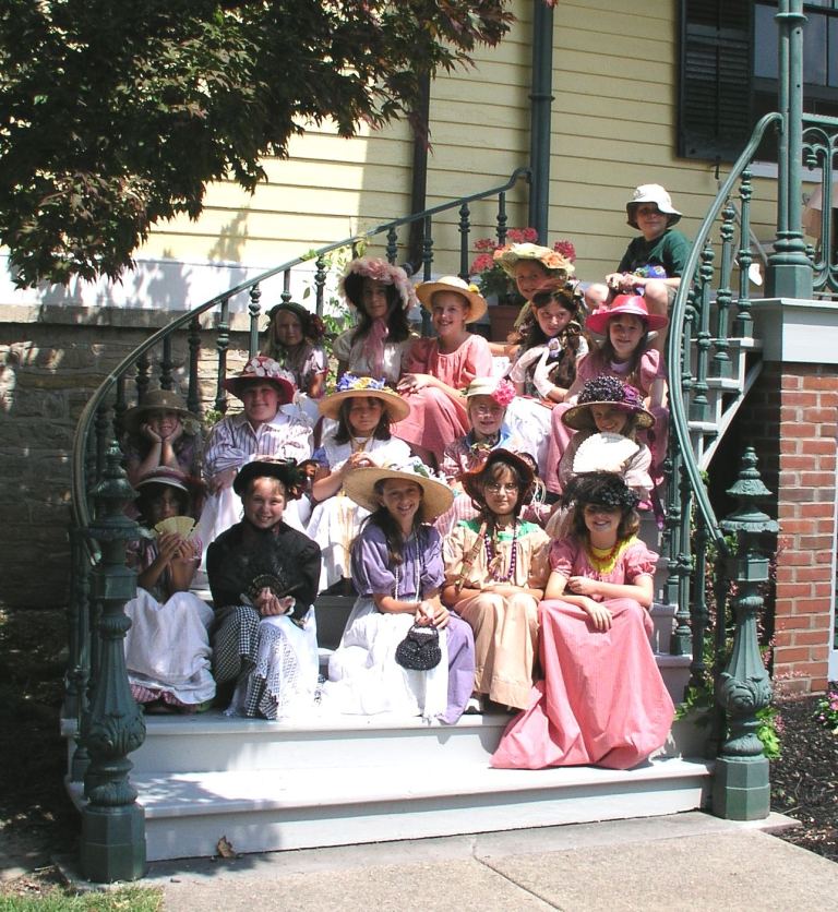 Jeffery with the other 17 campers 