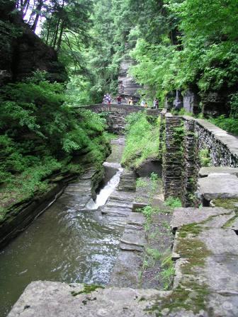 Robert H Treman upper gorge trail