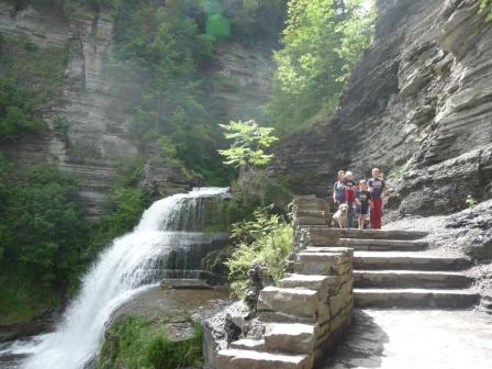 Robert H Treman - upper falls