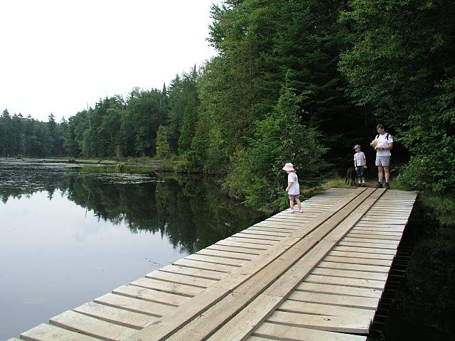 Bridge to Bug Lake hike