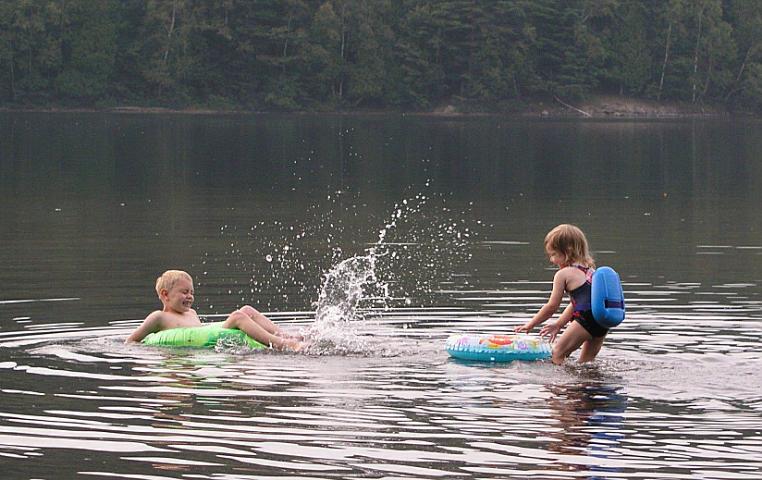 Splashing good time