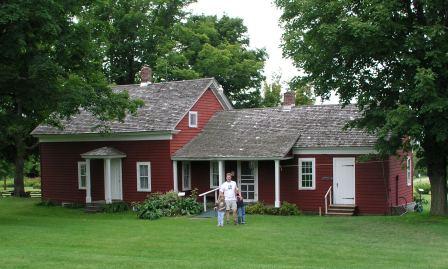 Almanzo's childhood home