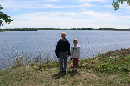 Waterfront near campsite