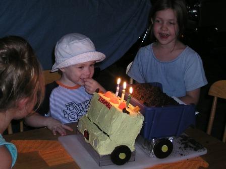 Turning three is exciting!!!