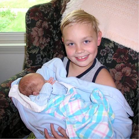 Jeffery finally gets to hold Thomas
