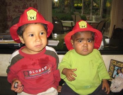 Parker and Mason (on steroids still)