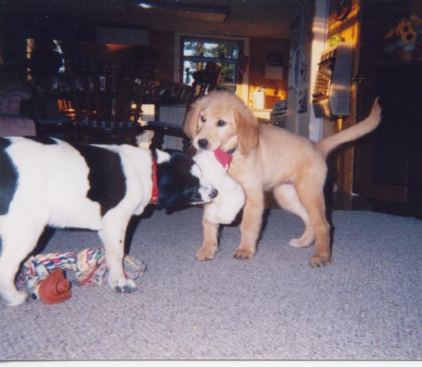 Casey and me.