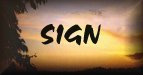 sign