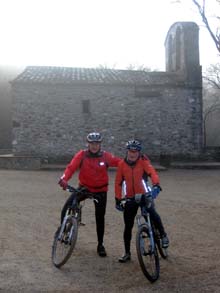 El Kim i el Llu�s a l'Ermita de Sant Medir