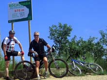 El Llu�s i el Quimet al cim del Rocacorba 970 m.)