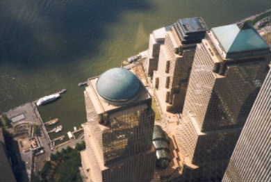 Battery Park City from the World Trade Center by Rhys Edwards