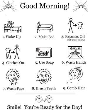 Chmiel Children's Morning Chart