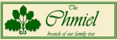 The Chmiel branch of our family--(genealogy, family history)