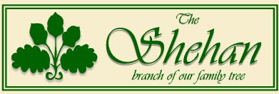 The Shehan branch of our family--(genealogy, family history)