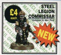 Steel Legion Commissar - Mail Order only