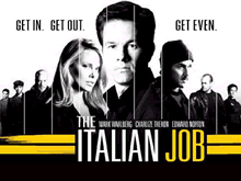 The Italian Job UK poster Copyright UIP