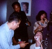 The Chef (Asian guy) with VIPs