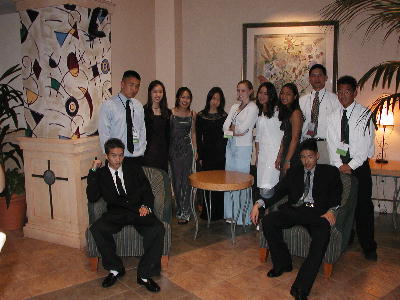 Peter mastered the gangsta slouch