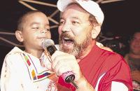 Rub&eacute;n junto a Aldair Brants