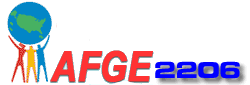 AFGE Local 2206 title logo