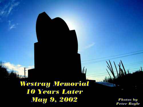Westray Photos May 8, 2002