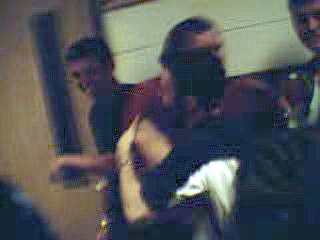 Here Jay punchs coach in the stomach!
