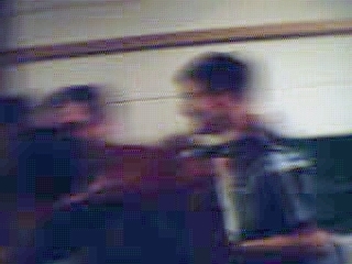 Here Chris gets a Punch in!