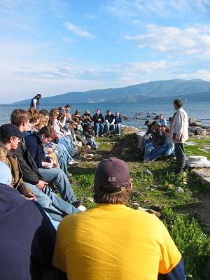 Devotional at Port of Cenchrea in 4th or 5th Century Basilica