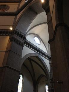 The inside of this church was amazing.&nbsp; The many arches and windows created a cool effect.