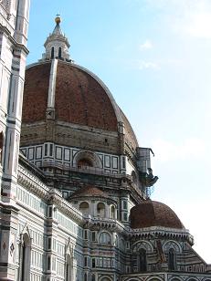 Holy Mary of the Flower Church--the largest church in Florence.