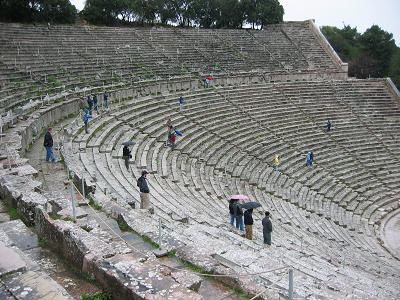 The Epidaurium...best preserved theater in all of Greece