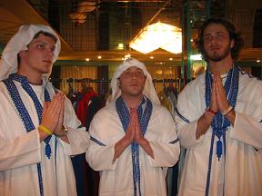 Alan, Nathaniel, and Richard happened to get the same thing to wear.