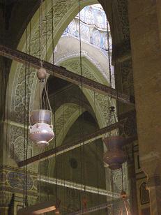 Inside view of the 2nd tallest mosque in the world.&nbsp; 