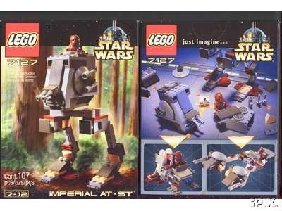 AT-ST LEGO SET WITH CHEWIE!
