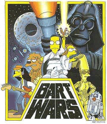 simpsons star wars pic
